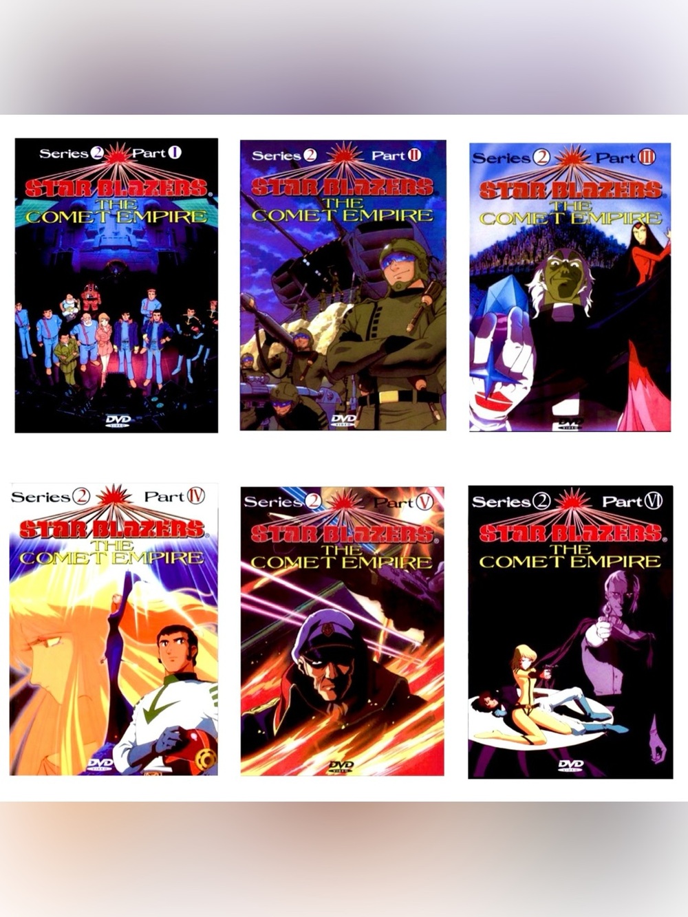 Star Blazers: The Comet Empire - The Complete Series 2 (1984, DVD, 6-Disc Set)